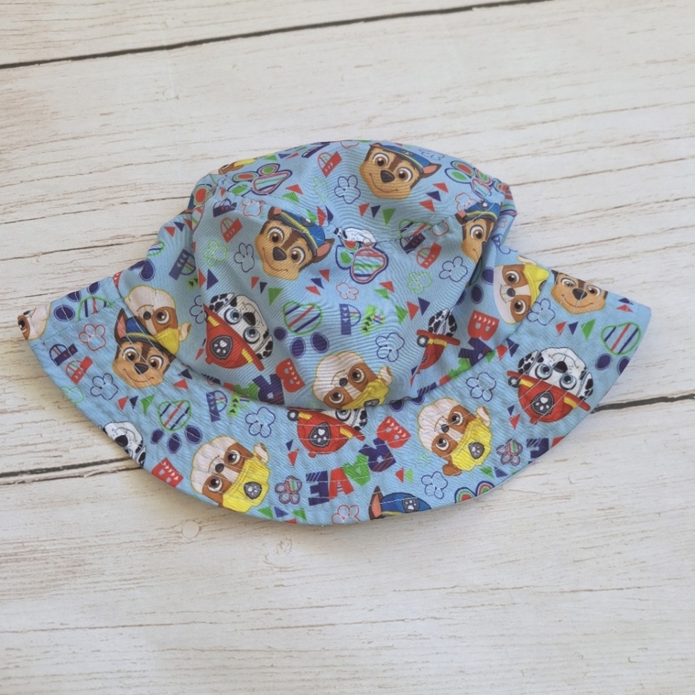 Paw Patrol Toddler Blue Bucket Sunhat Size 1-3 Years